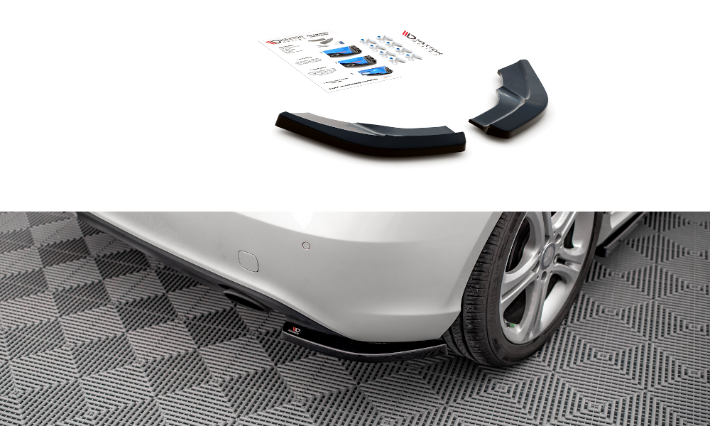 Rear Side Splitters V.2 Mercedes-Benz A W176