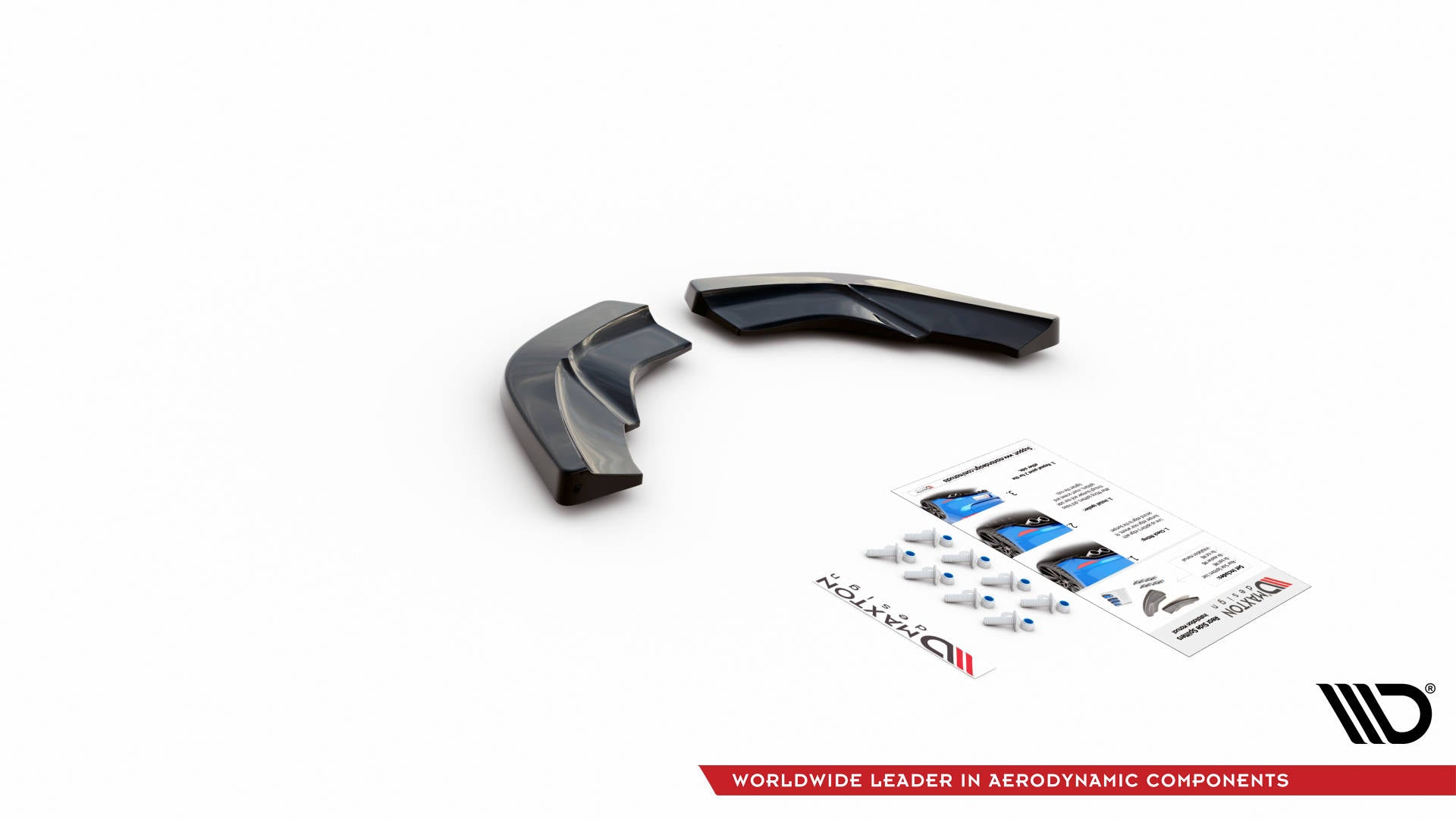 Rear Side Splitters V.2 Mercedes-Benz A W176