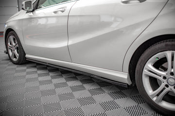 Side Skirts Diffusers V.2 Mercedes-Benz A W176 - 0