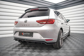 Rear Splitter (with vertical bars) Seat Leon Hatchback Mk3 - 0