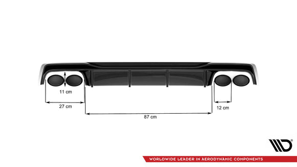 Rear Valance Audi S6 / A6 S-Line C8