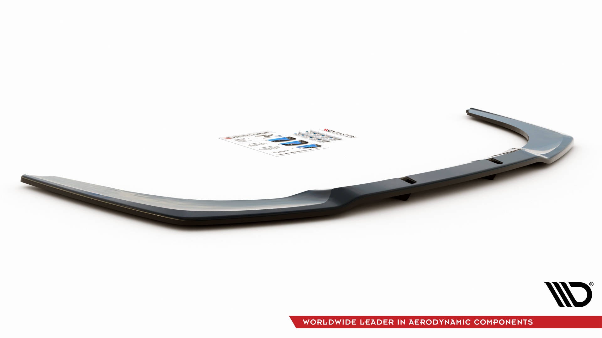 Central Rear Splitter (with vertical bars) BMW 8 Gran Coupe M-Pack G16