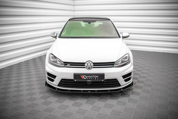 Front Splitter V.4 Volkswagen Golf R / R-Line Mk7 - 0
