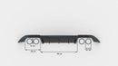 Rear Valance Volkswagen Golf R Mk7-5