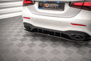 Rear Splitter (with vertical bars) V.1 Mercedes A 35 AMG Sedan V177-3