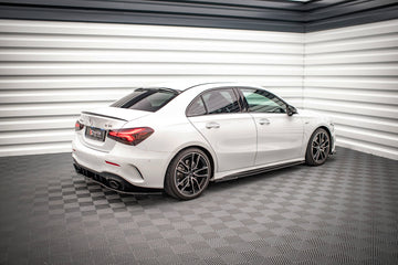 Side Skirts Diffusers V.2  Mercedes A35 AMG / AMG-Line W177 - 0