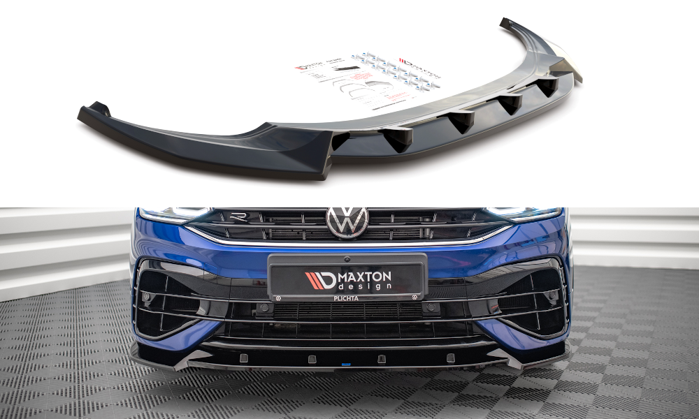 Front Splitter V.2 Volkswagen Tiguan R Mk2 Facelift