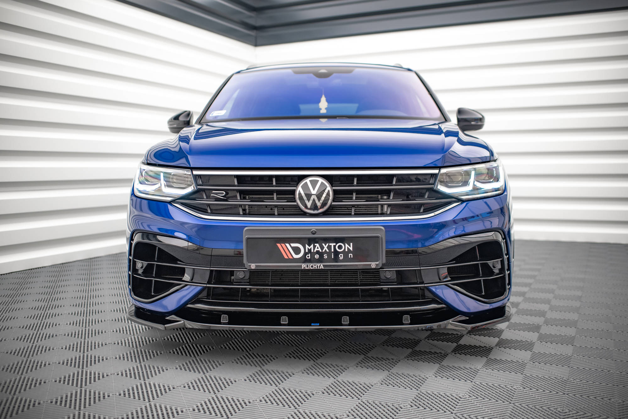 Front Splitter V.3 Volkswagen Tiguan R / R-Line Mk2 Facelift