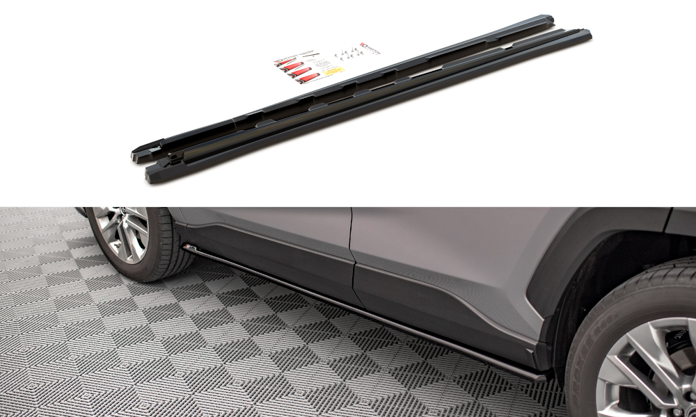 Side Skirts Diffusers Toyota RAV4 Mk5