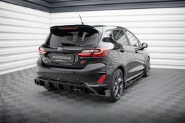 Rear Side Splitters V.4 + Flaps Ford Fiesta ST Mk8 - 0