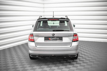 Rear Splitter (with vertical bars) Skoda Fabia Combi Mk3 - 0