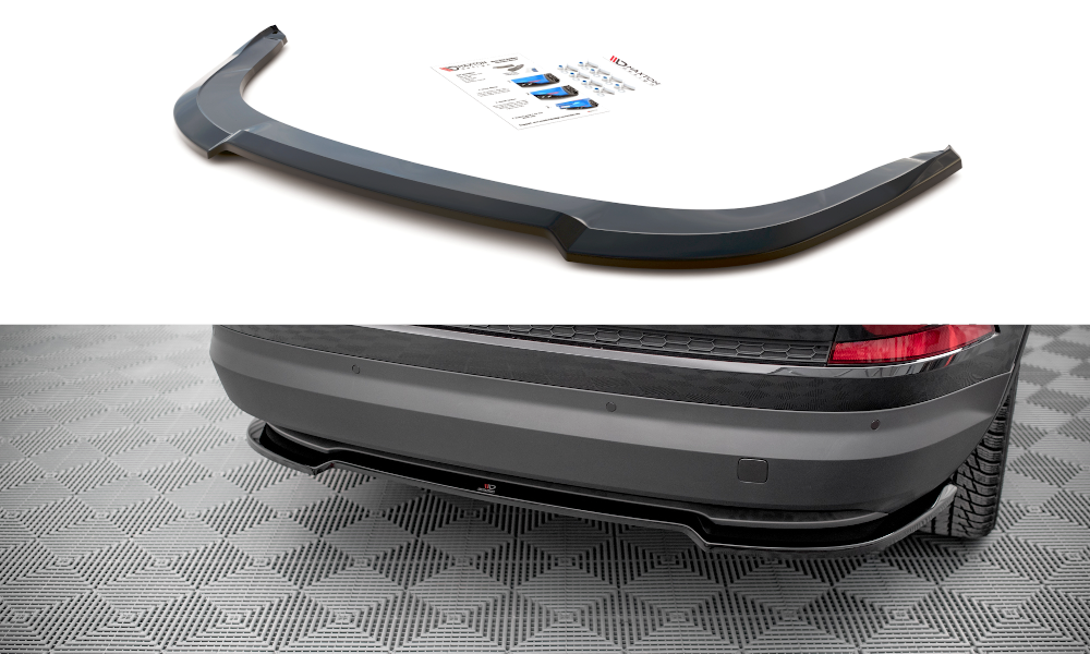 Central Rear Splitter for Skoda Kodiaq Mk1 Facelift