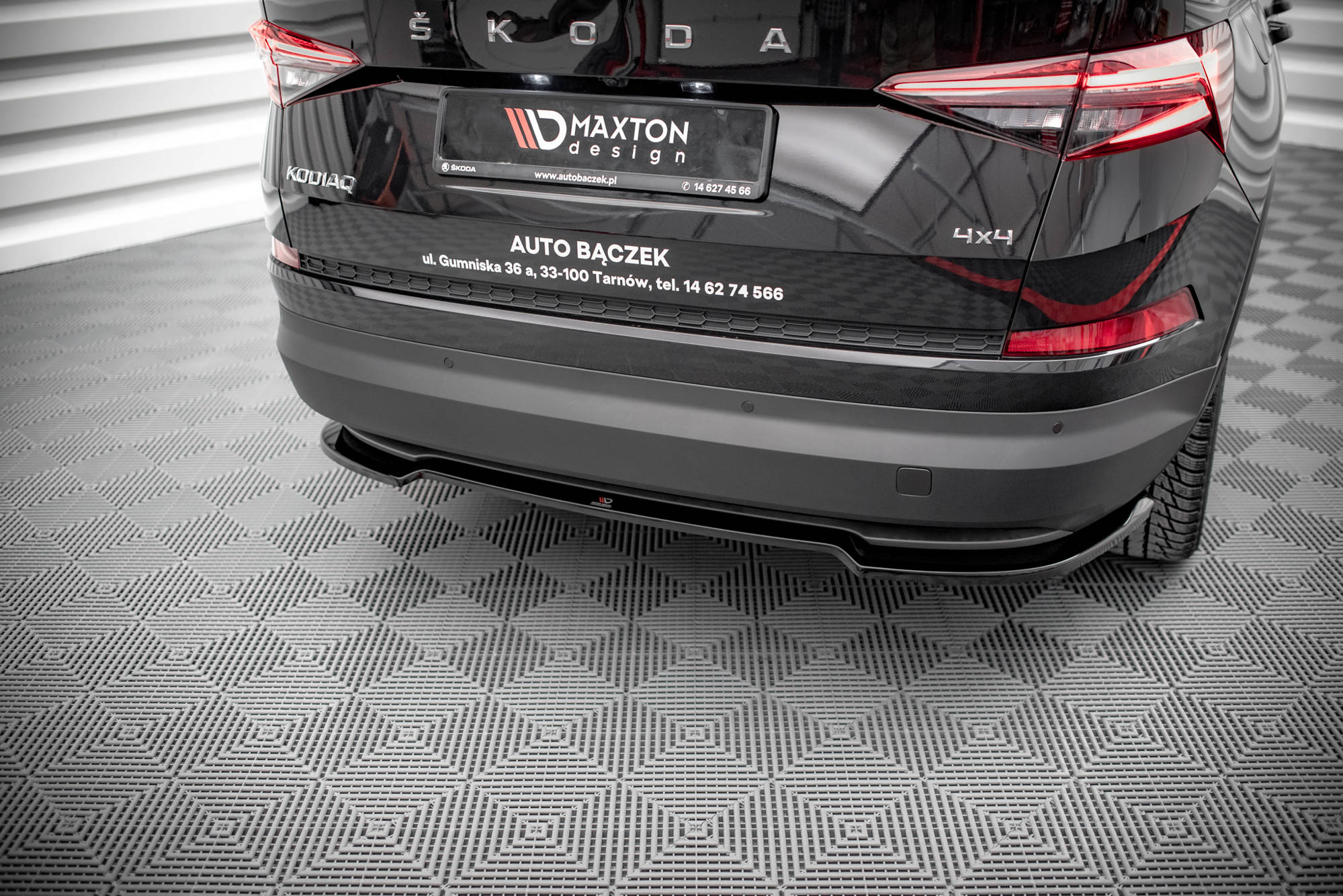 Rear Splitter for Skoda Kodiaq Mk1 Facelift