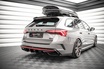 Rear Side Splitters V.3 Skoda Octavia RS Mk4 - 0