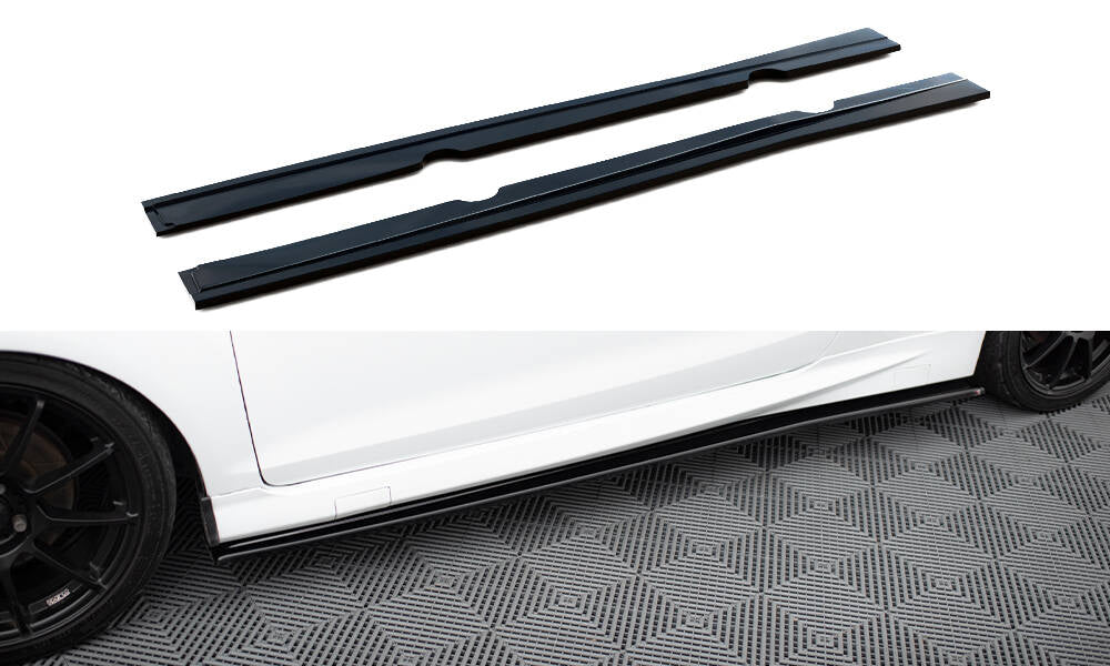 Side Skirts Diffusers Ford Fiesta ST / ST-Line Mk7 / Mk7 FL