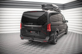 Rear Splitter (with vertical bars) Mercedes-Benz V-Class AMG-Line W447 Facelift - 0