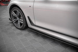 Side Skirts Diffusers V.1 for BMW 7 Long M-Pack G12 - 0