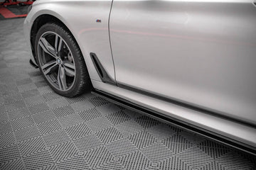 Side Skirts Diffusers V.1 for BMW 7 Long M-Pack G12 - 0