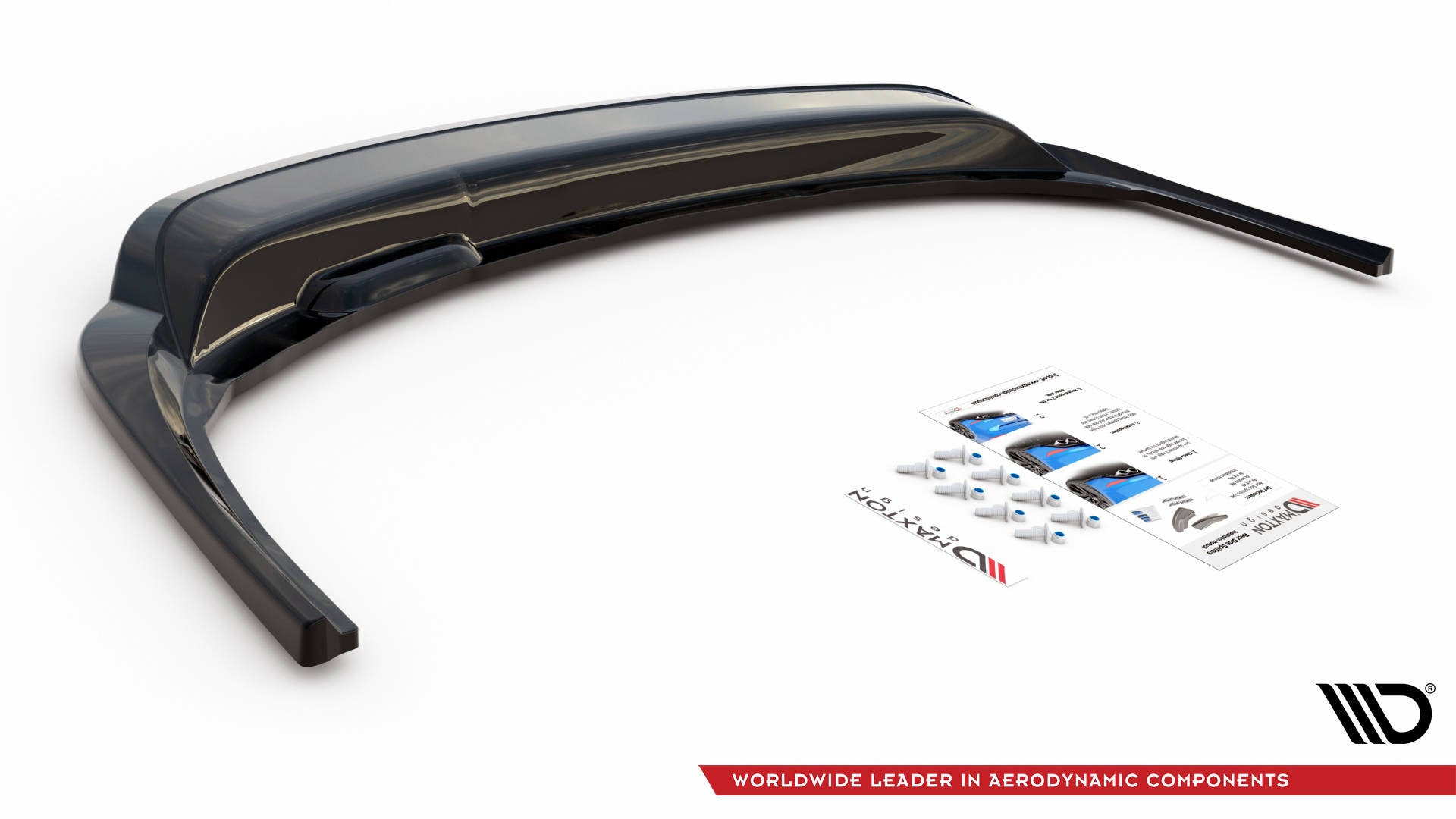 Central Rear Splitter (with vertical bars) Skoda Fabia Combi Mk3 Facelift