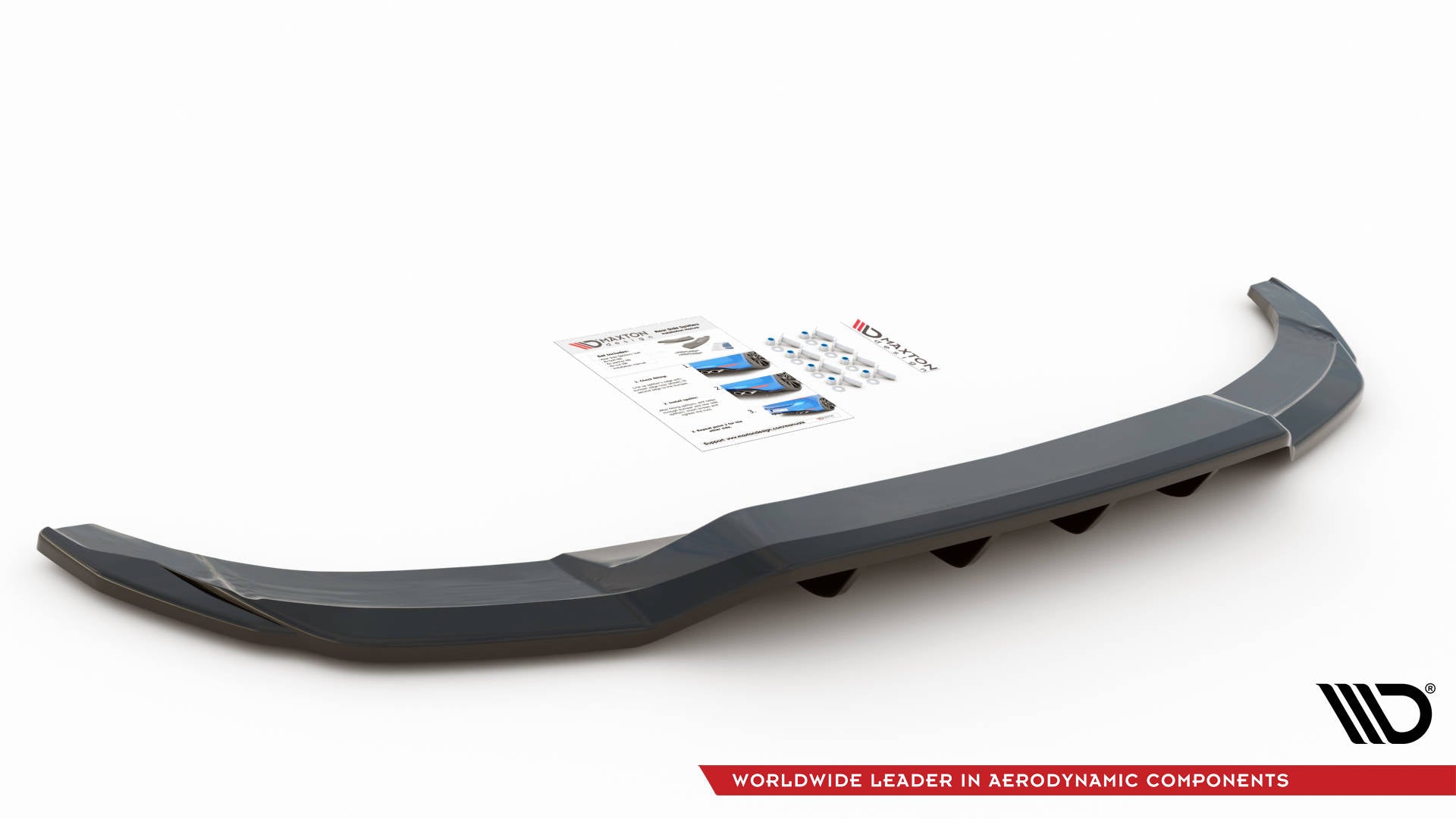 Central Rear Splitter (with vertical bars) Audi A3 S-Line Sportback 8Y