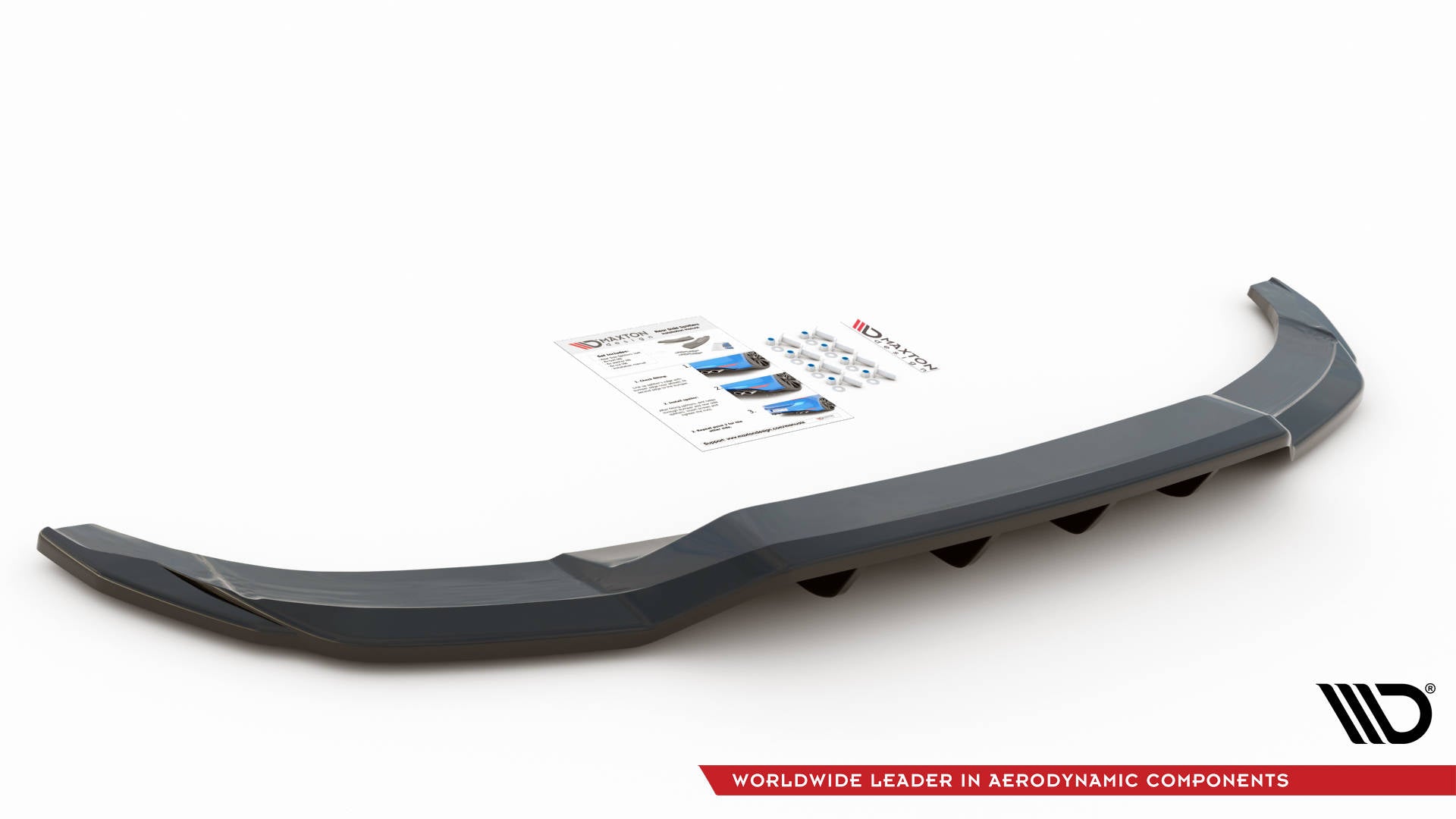 Rear Splitter (with vertical bars) Audi A3 S-Line Sportback 8Y