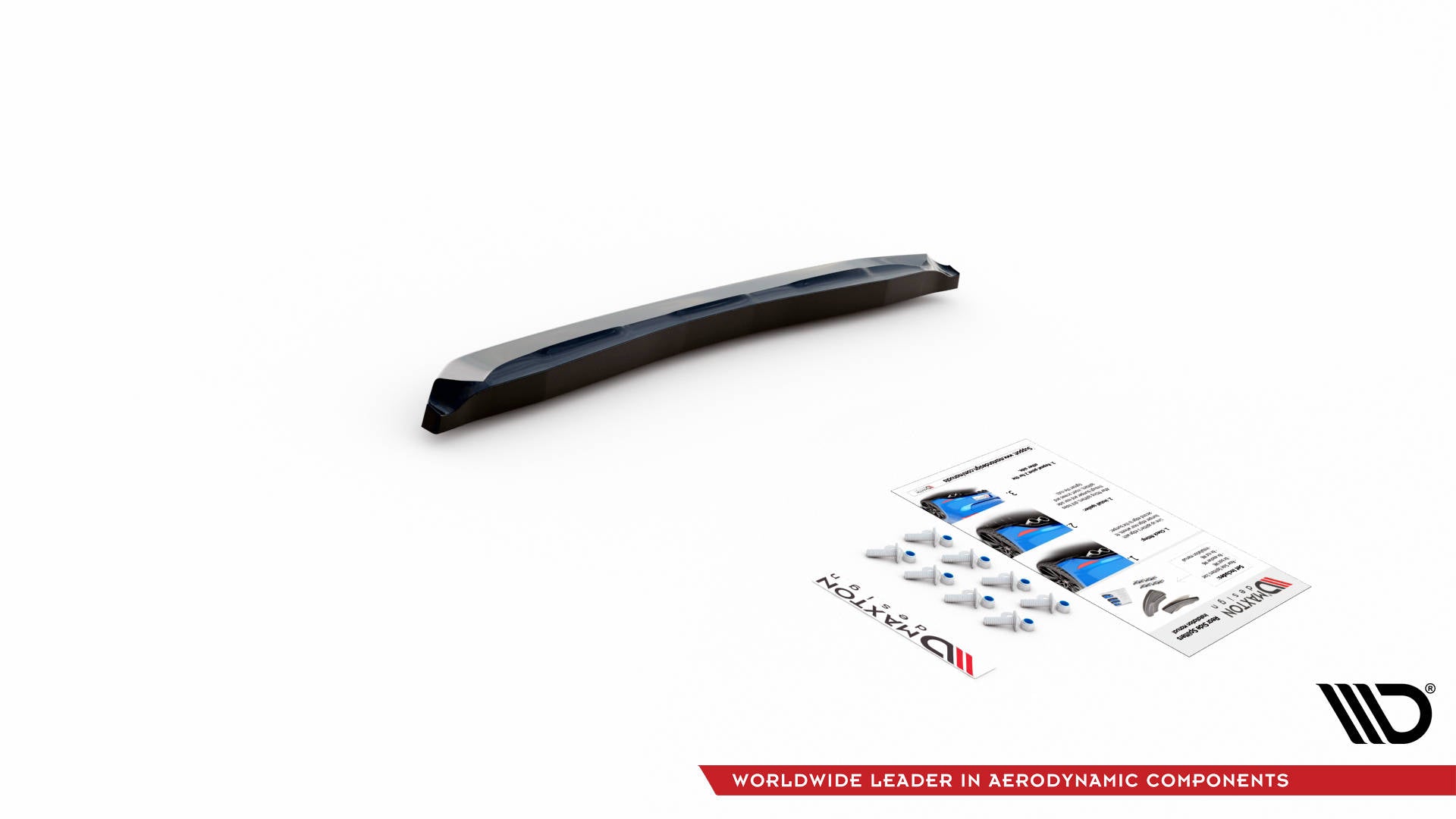 Central Rear Splitter for Ford Escape ST-Line Mk3