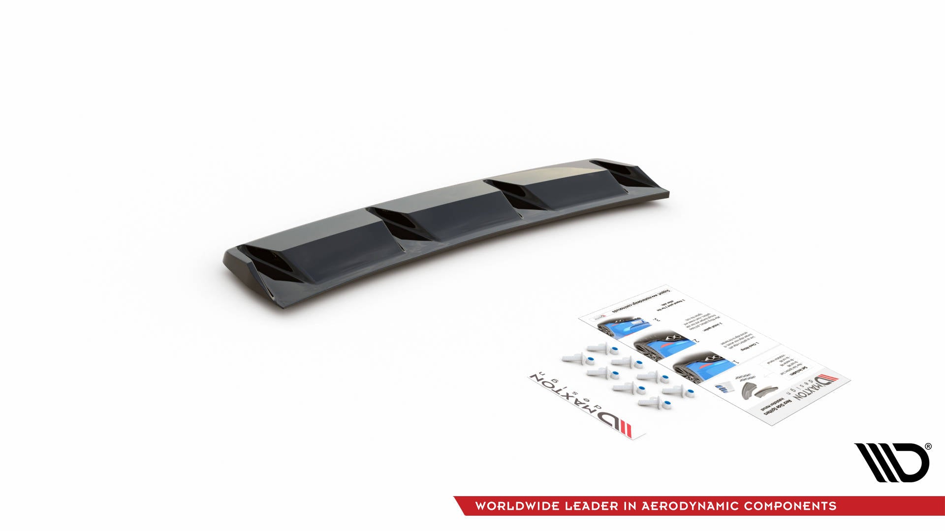 Central Rear Splitter for Audi S3 Sedan 8Y