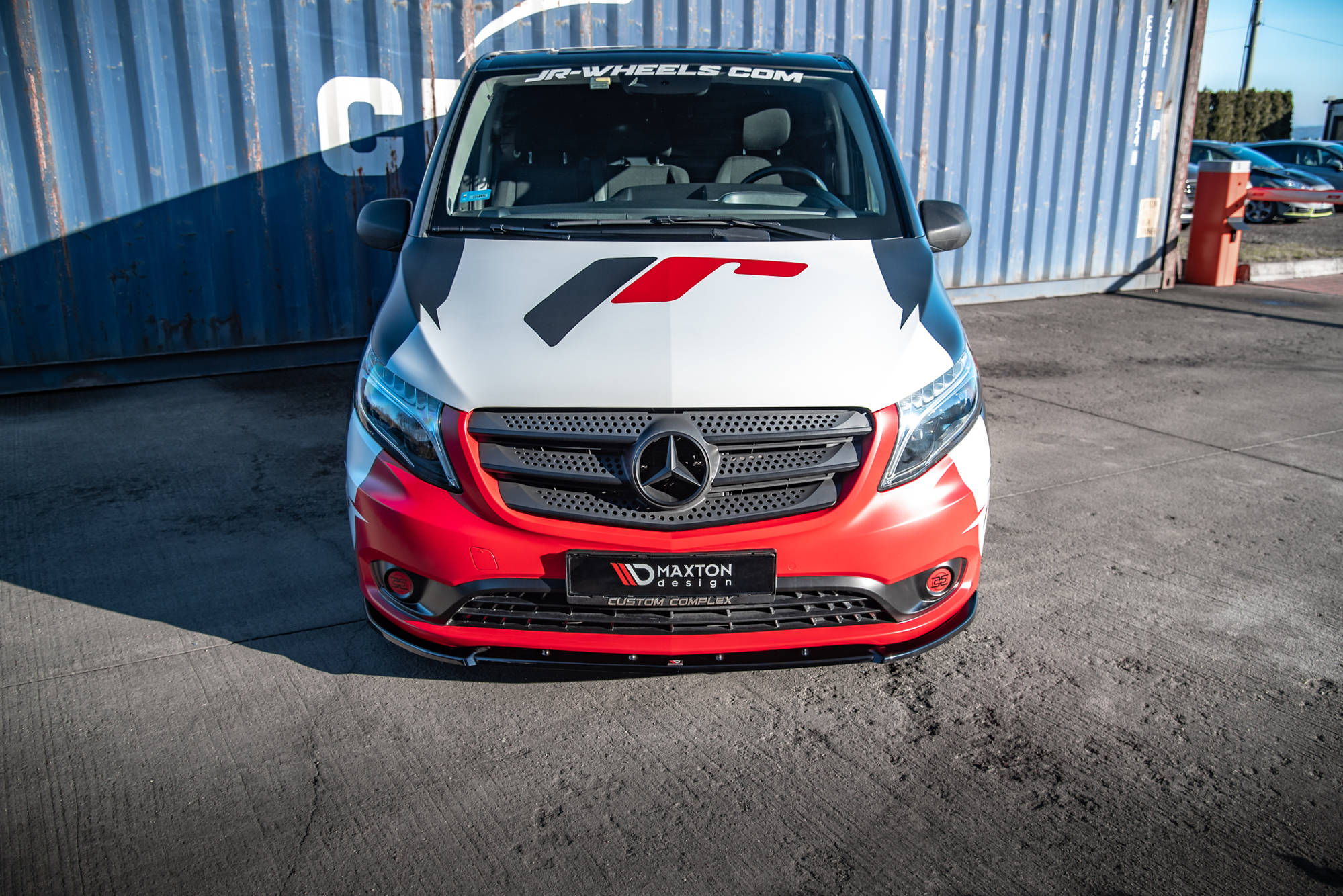 Front Splitter V.2 Mercedes-Benz Vito W447 Facelift