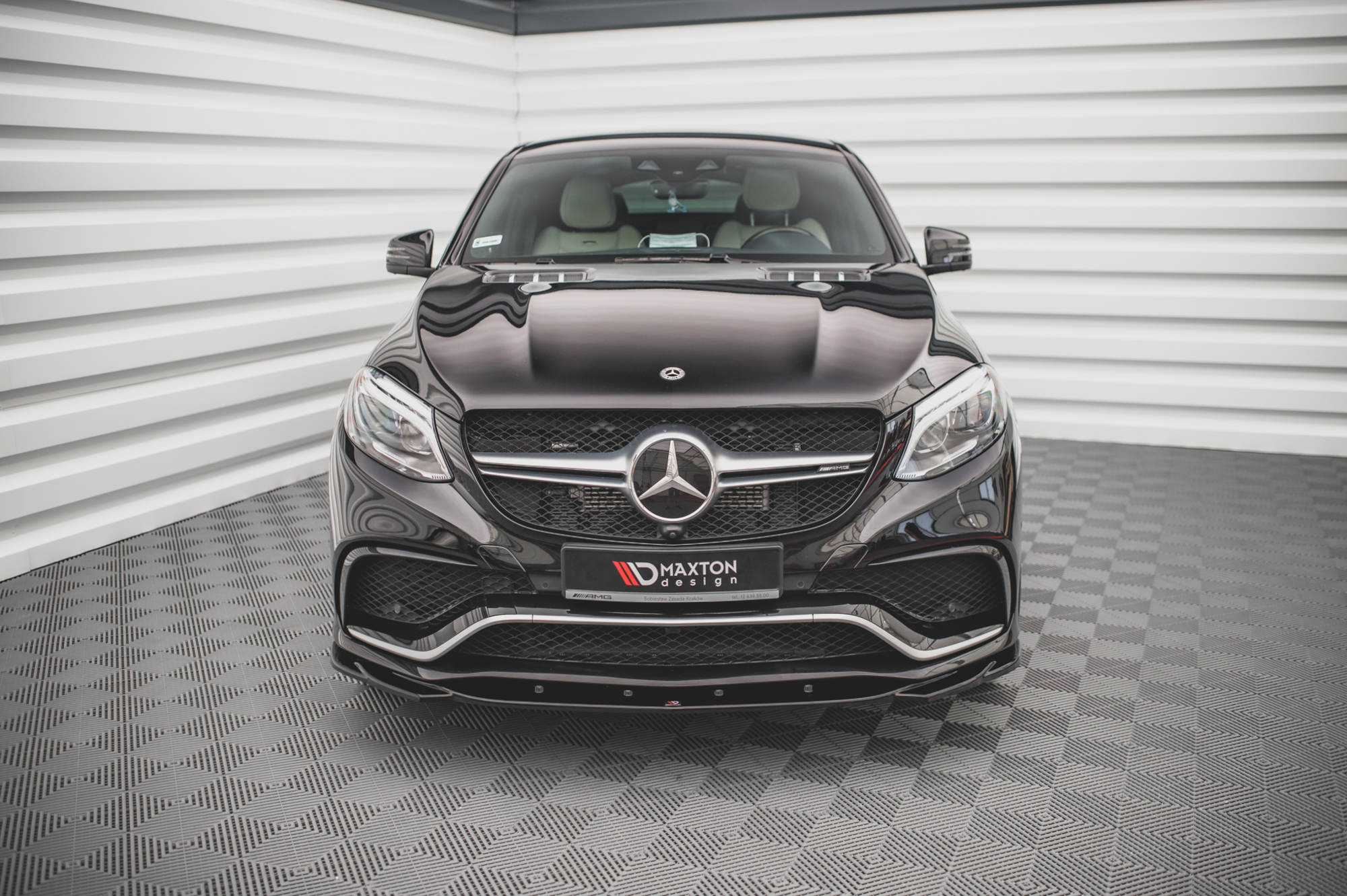 Front Splitter V.2 Mercedes-Benz GLE Coupe 63AMG C292