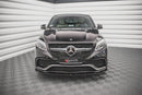 Front Splitter V.2 Mercedes-Benz GLE Coupe / SUV 63 AMG C292 / W166-2