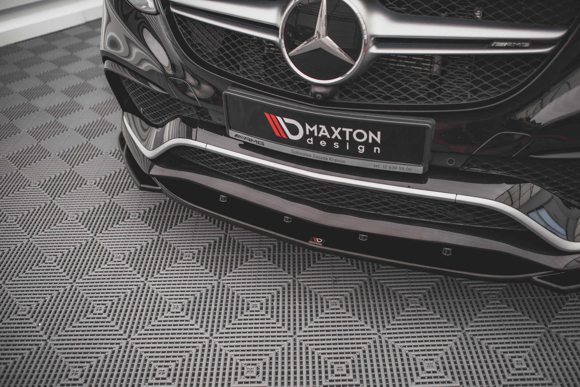 Front Splitter V.2 Mercedes-Benz GLE Coupe 63AMG C292