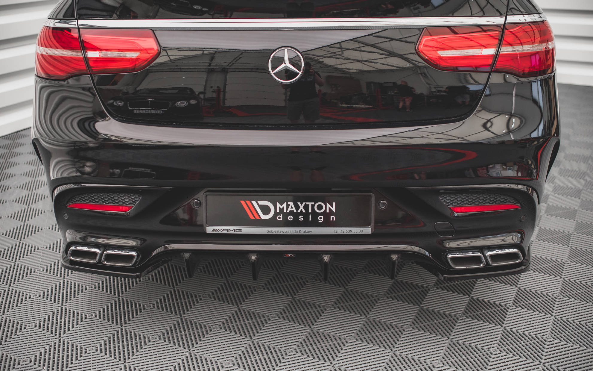 Rear Side Splitters V.2 Mercedes-Benz GLE Coupe 63AMG C292