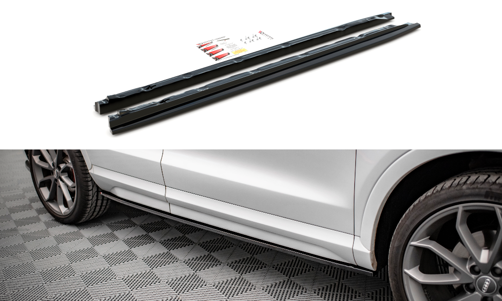 Side Skirts Diffusers Audi Q3 Sport 8U Facelift