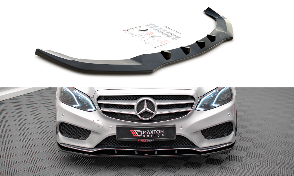 Front Splitter V.1 Mercedes-Benz E AMG-Line Sedan W212 Facelift