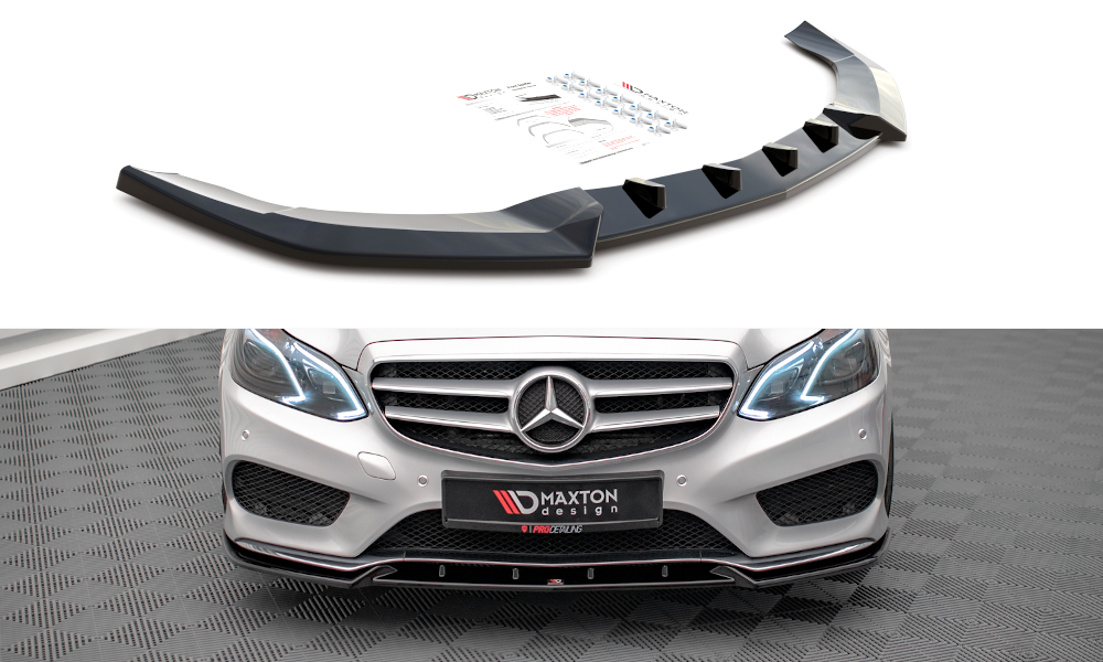 Front Splitter V.2 Mercedes-Benz E AMG-Line Sedan W212 Facelift