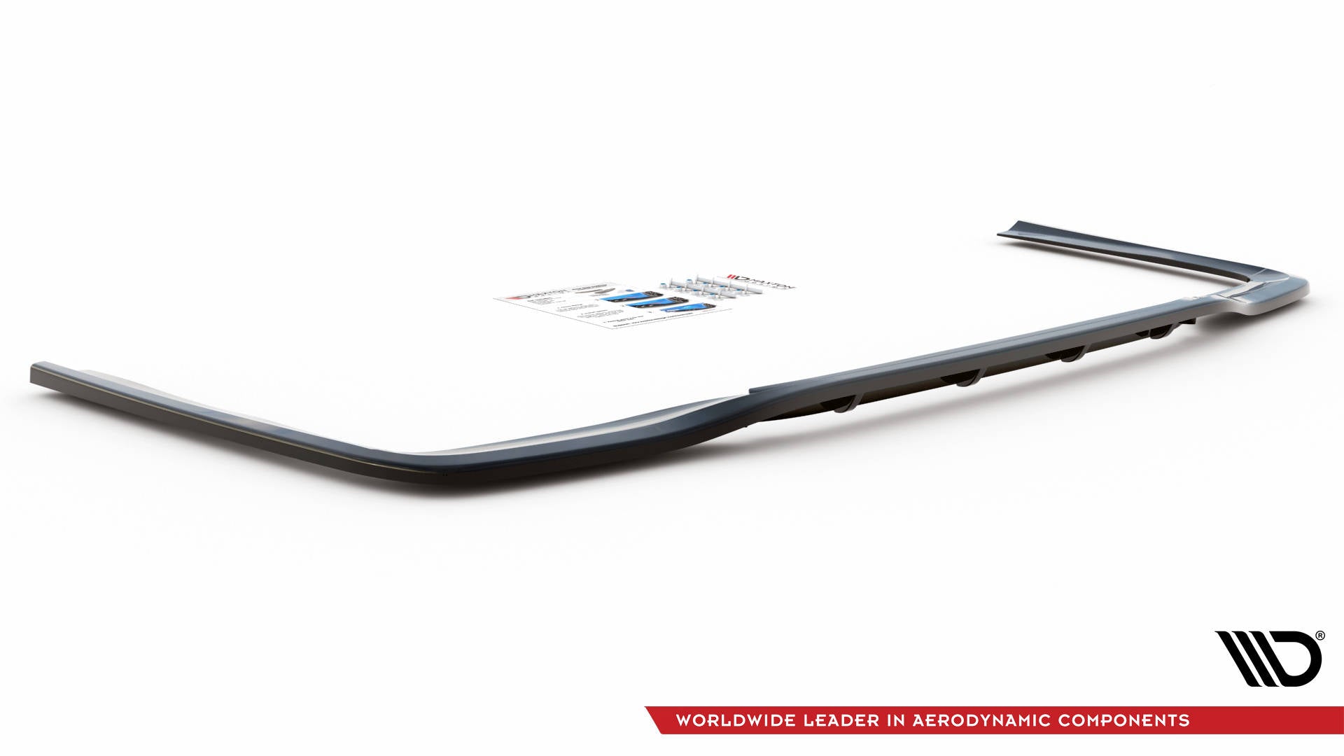 Central Rear Splitter (with vertical bars) Mercedes-Benz E AMG-Line Sedan W212 Facelift