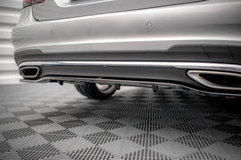 Rear Splitter (with vertical bars) Mercedes-Benz E AMG-Line Sedan W212 Facelift - 0