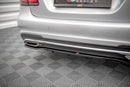 Rear Splitter (with vertical bars) Mercedes-Benz E AMG-Line Sedan W212 Facelift-4