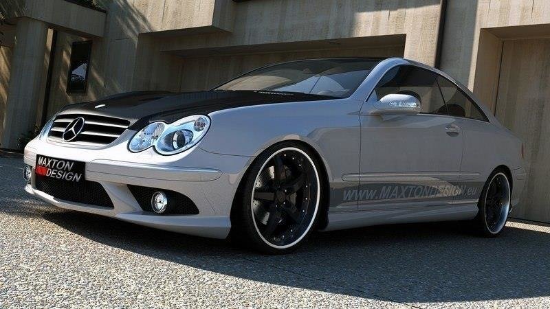 FRONT BUMPER MERCEDES CLK W209 AMG LOOK