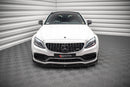 Front Splitter V.1 Mercedes-AMG C63 Coupe AMG Aero Pack C205 Facelift-2