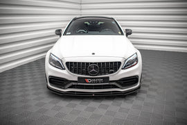 Front Splitter V.1 Mercedes-AMG C63 Coupe AMG Aero Pack C205 Facelift - 0