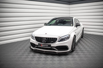 Front Splitter V.2 Mercedes-AMG C63 Coupe AMG Aero Pack C205 Facelift - 0