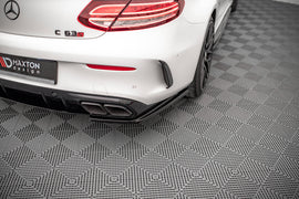 Rear Side Splitters Mercedes-AMG C 63AMG Coupe AMG Aero Pack C205 Facelift - 0