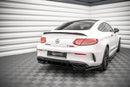 Rear Side Splitters Mercedes-AMG C 63AMG Coupe AMG Aero Pack C205 Facelift-3