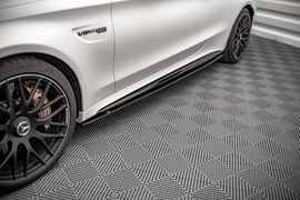 Side Skirts Diffusers V.1 Mercedes-AMG C 63AMG Coupe C205 Facelift - 0