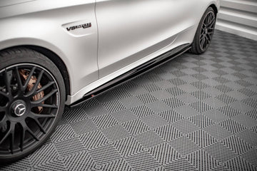 Side Skirts Diffusers V.1 Mercedes-AMG C 63AMG Coupe C205 Facelift - 0