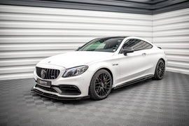 Side Skirts Diffusers V.2 Mercedes-AMG C 63AMG Coupe C205 Facelift - 0