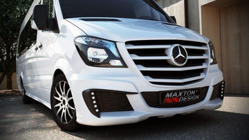 FRONT BUMPER MERCEDES SPRINTER 2013-UP WITHOUT LED - 0