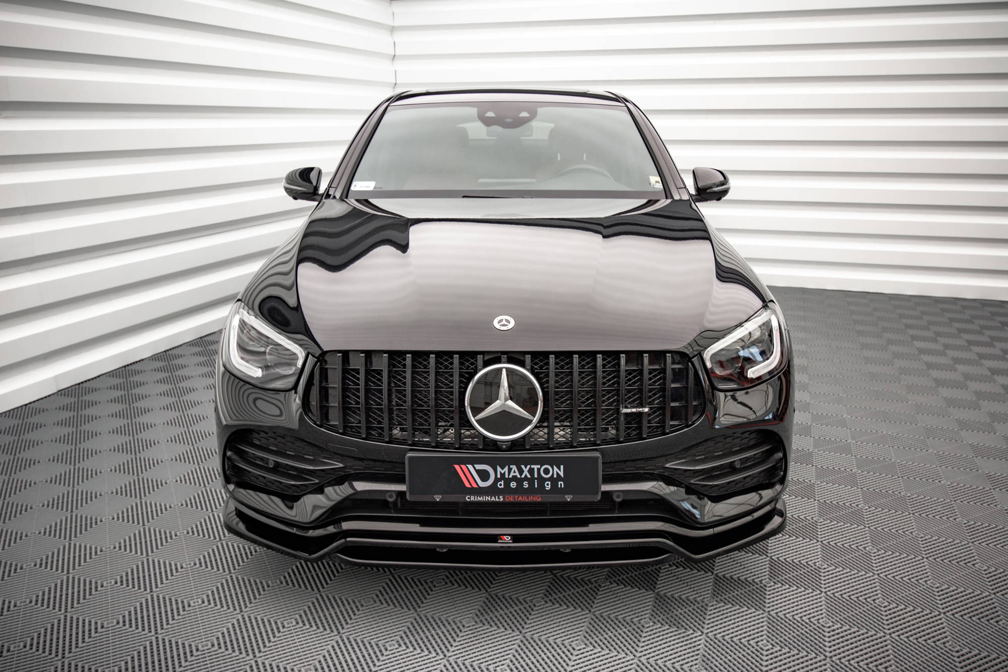 Front Splitter Mercedes-Benz GLC Coupe AMG-Line C253 Facelift