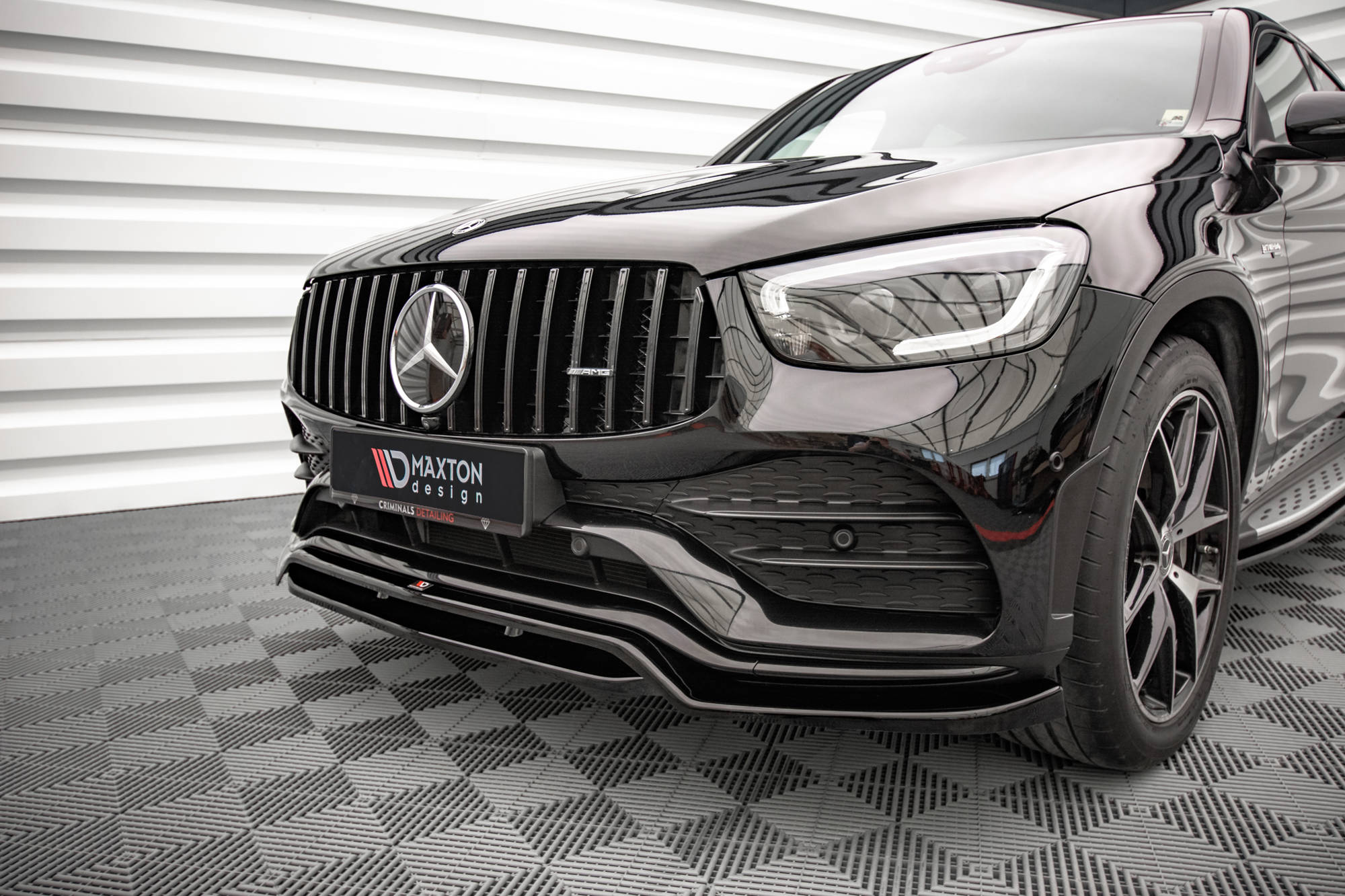 Front Splitter Mercedes-Benz GLC Coupe AMG-Line C253 Facelift